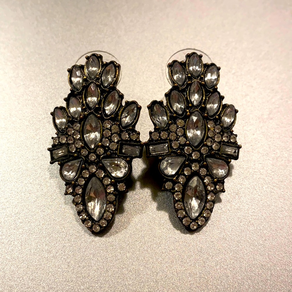 BaubleBar Art Deco inspired earrings